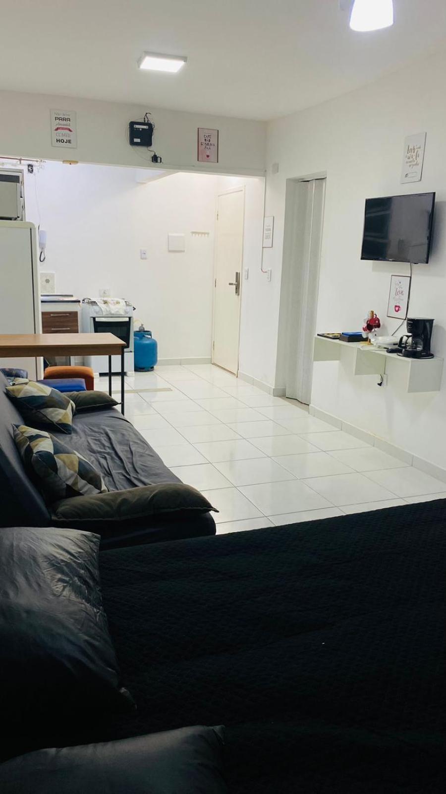 Apartamento Kit Net Pe Na Areia Praia Grande  Ngoại thất bức ảnh